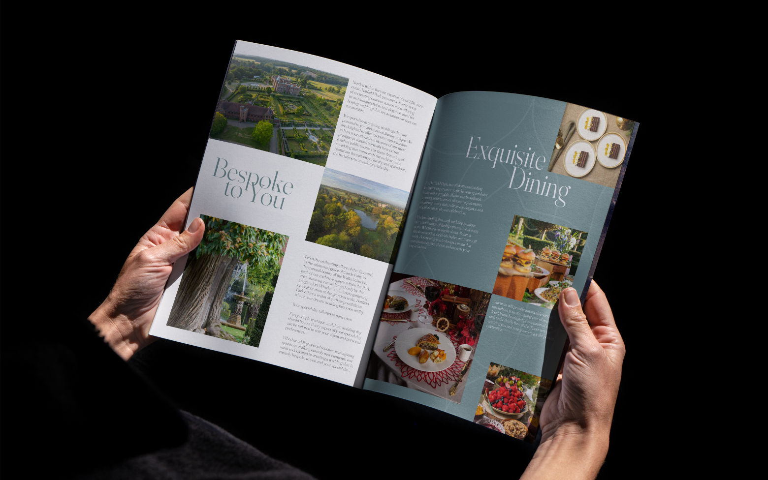 Hatfield House Hospitality Branding & Website Design - Howl & Bray