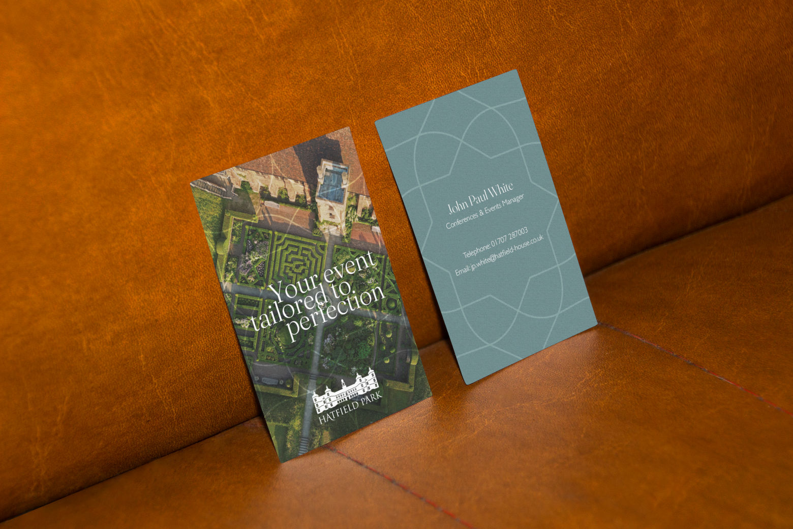 Hatfield House Hospitality Branding & Website Design - Howl & Bray