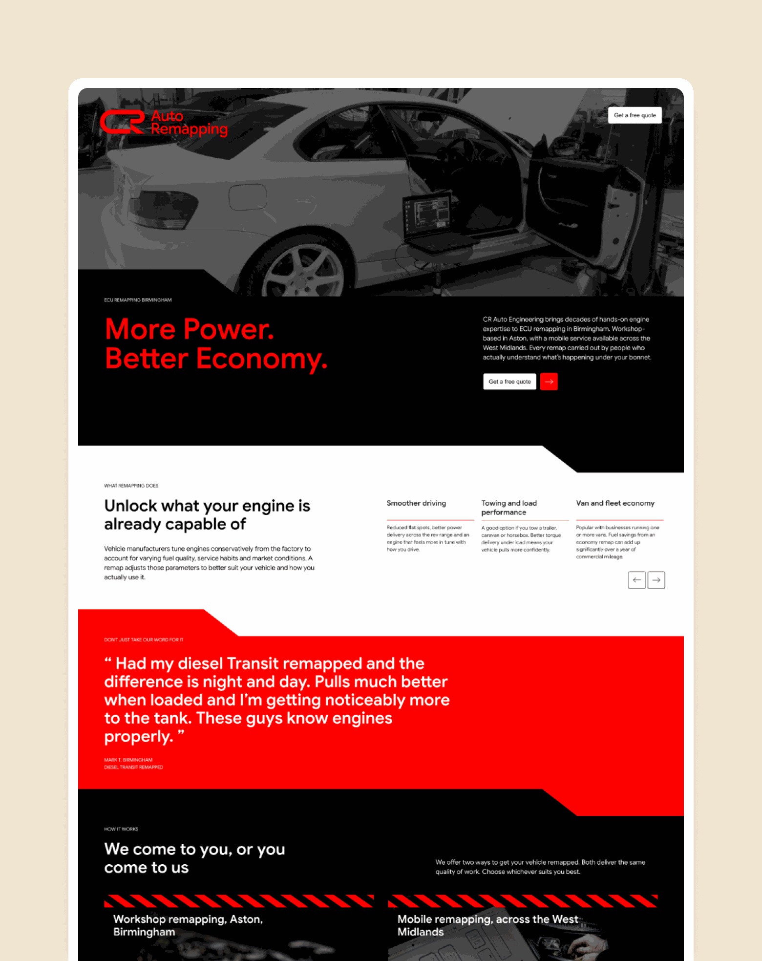Web Design West Midlands - Howl & Bray